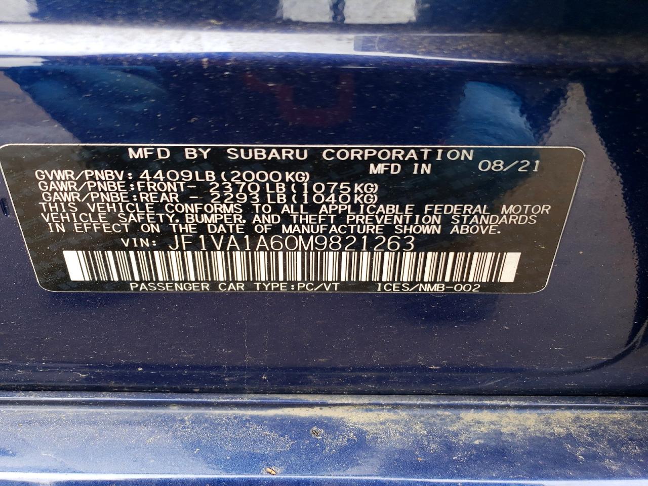 Subaru WRX