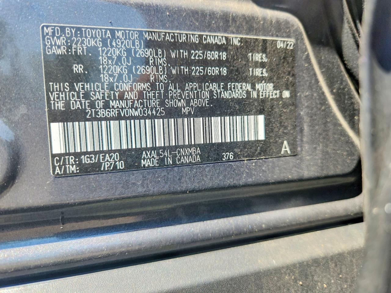 Toyota RAV4 Xle Premium