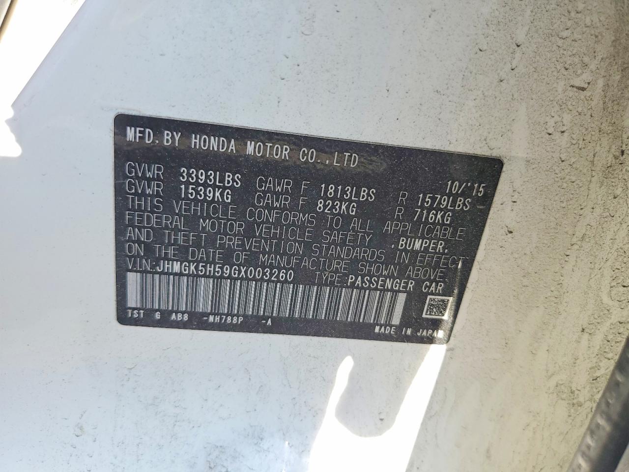 Honda Fit Lx