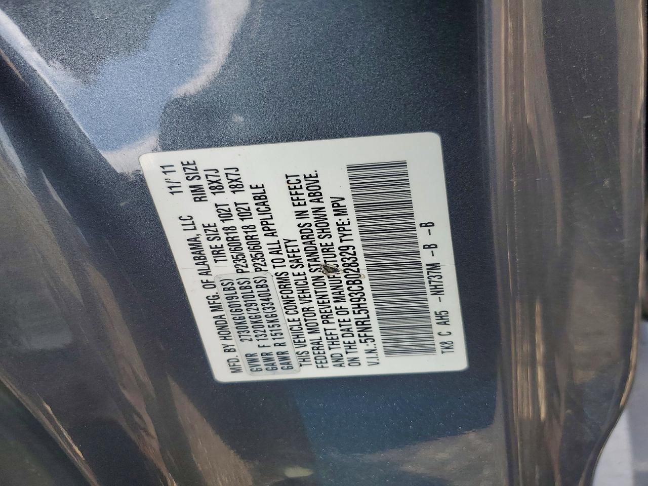 Honda Odyssey Touring