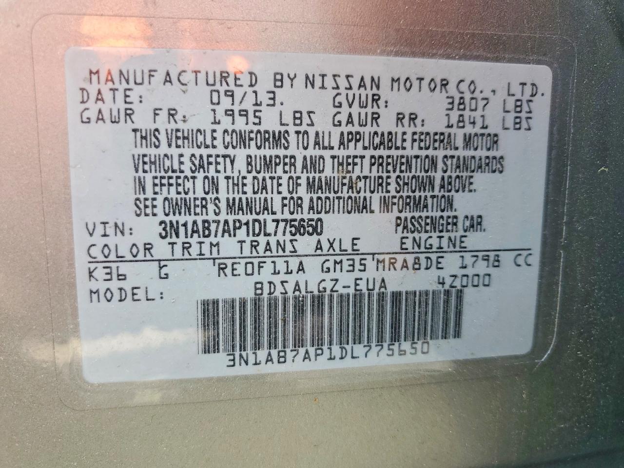 Nissan Sentra S