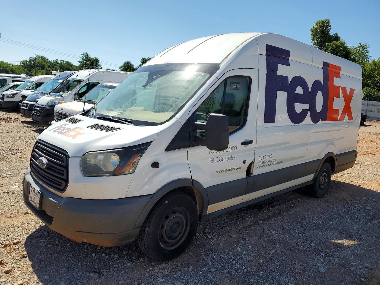 Salvage Ford Transit Image