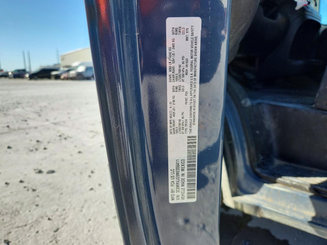 Ram Promaster 3500 High
