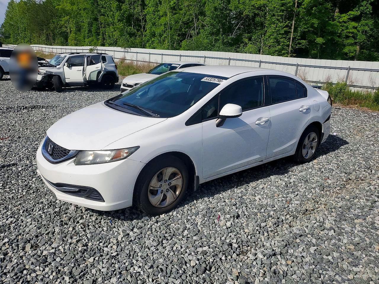 Salvage Honda Civic Image