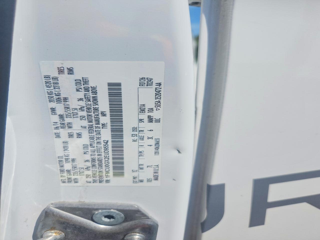 Ford Escape Se
