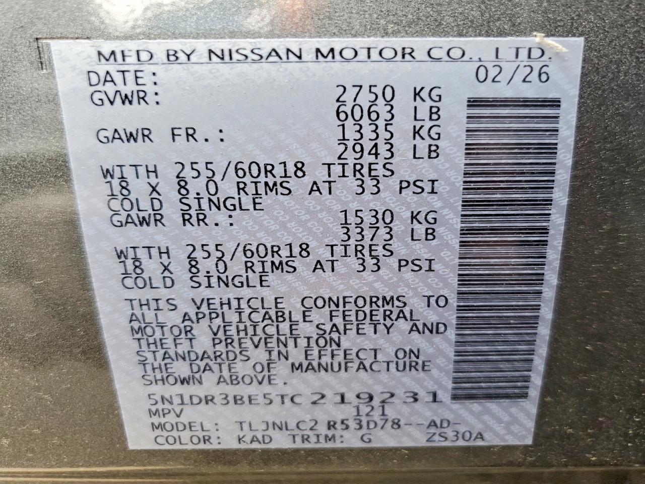 Nissan Pathfinder Sv