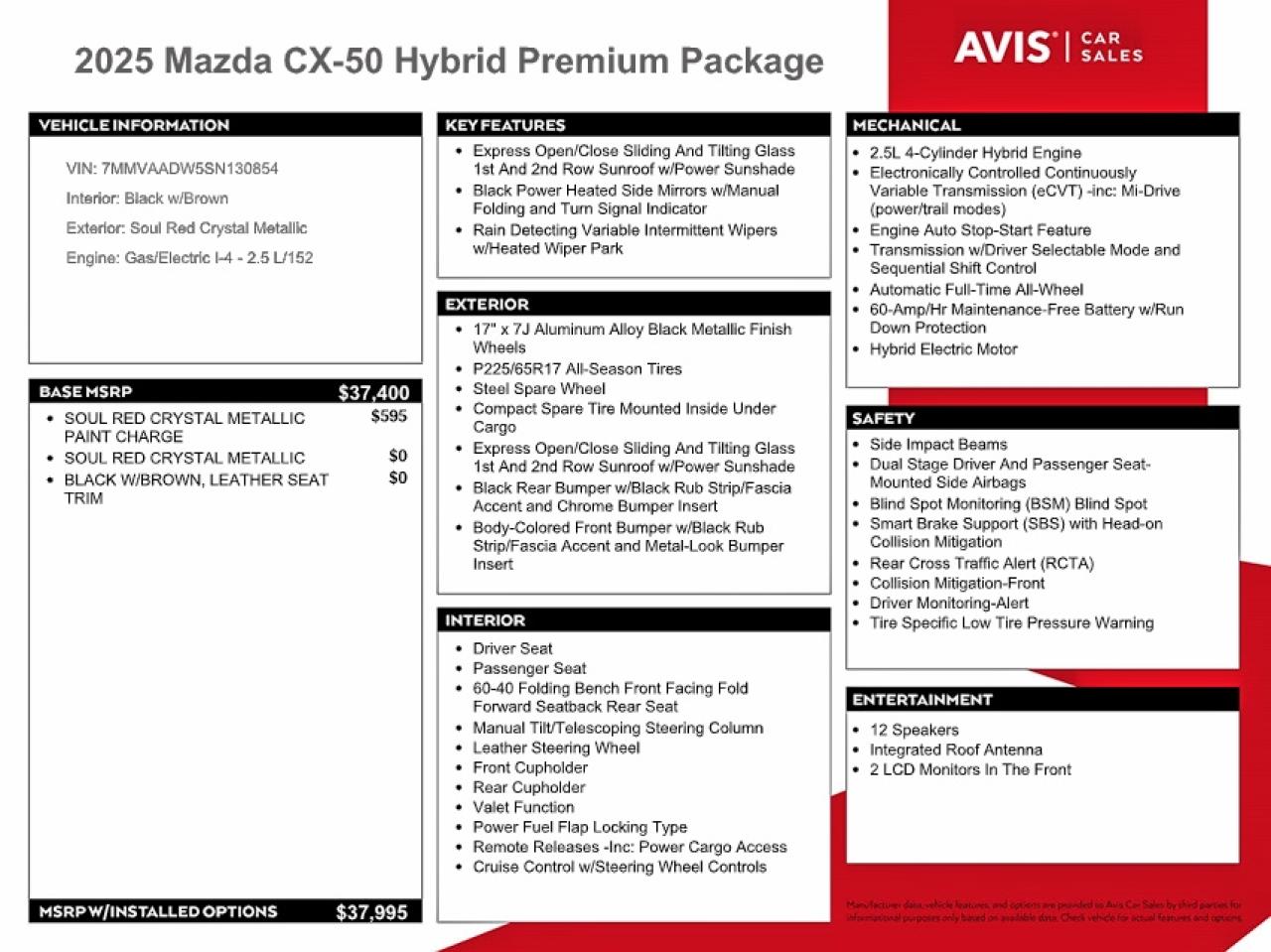 Mazda Cx Premium