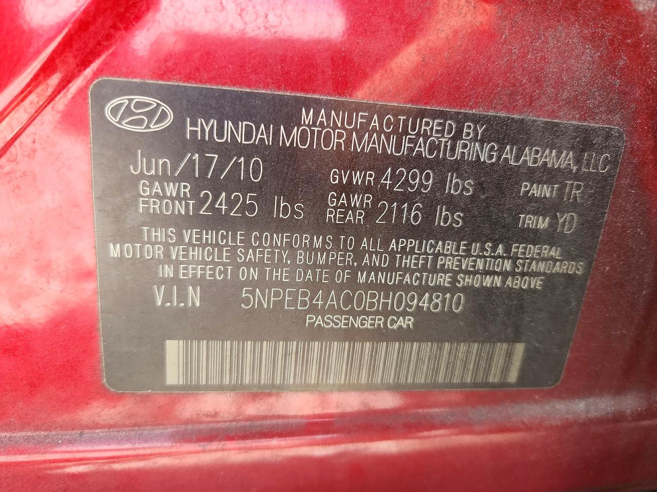 Hyundai SONATA Gls