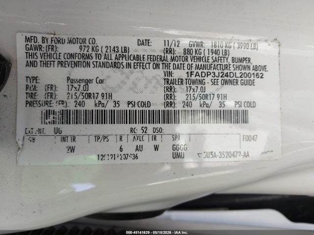 Ford Focus Titanium