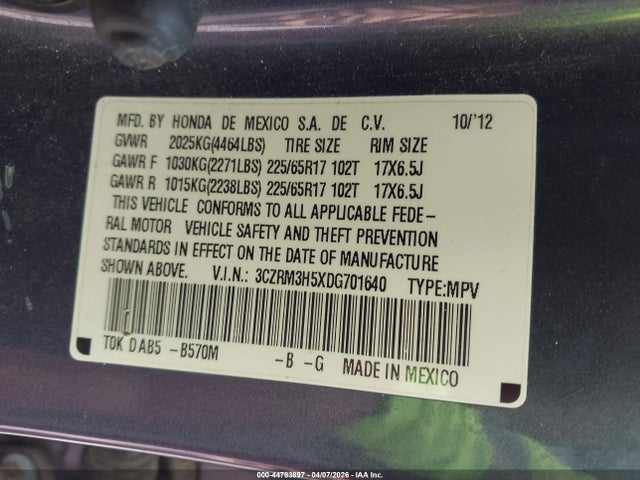 Honda CR-V Ex