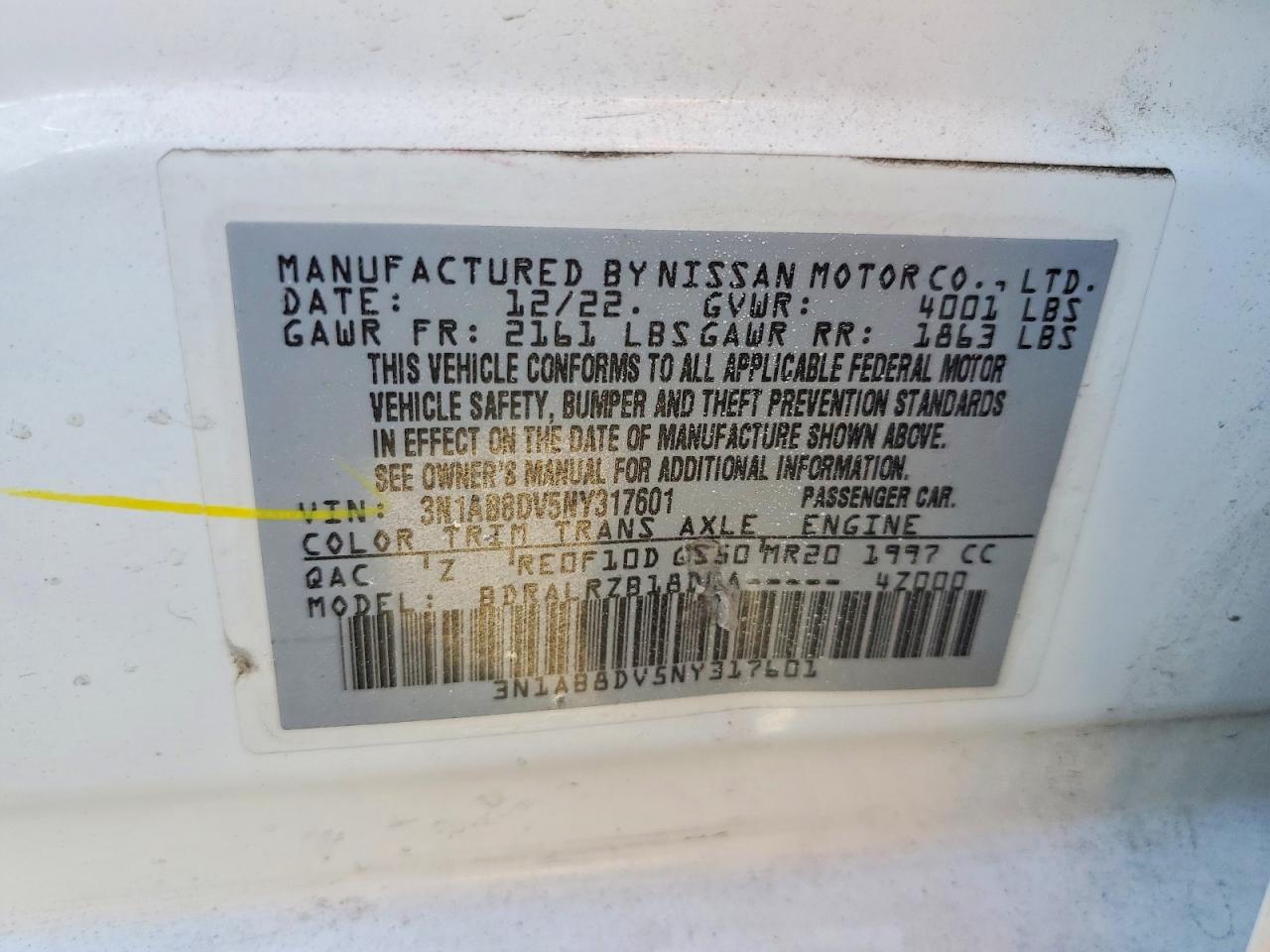 Nissan Sentra Sr