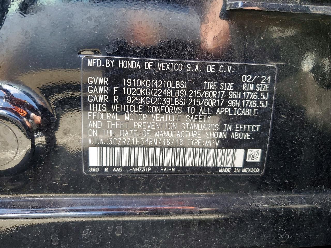 Honda HR-V Lx
