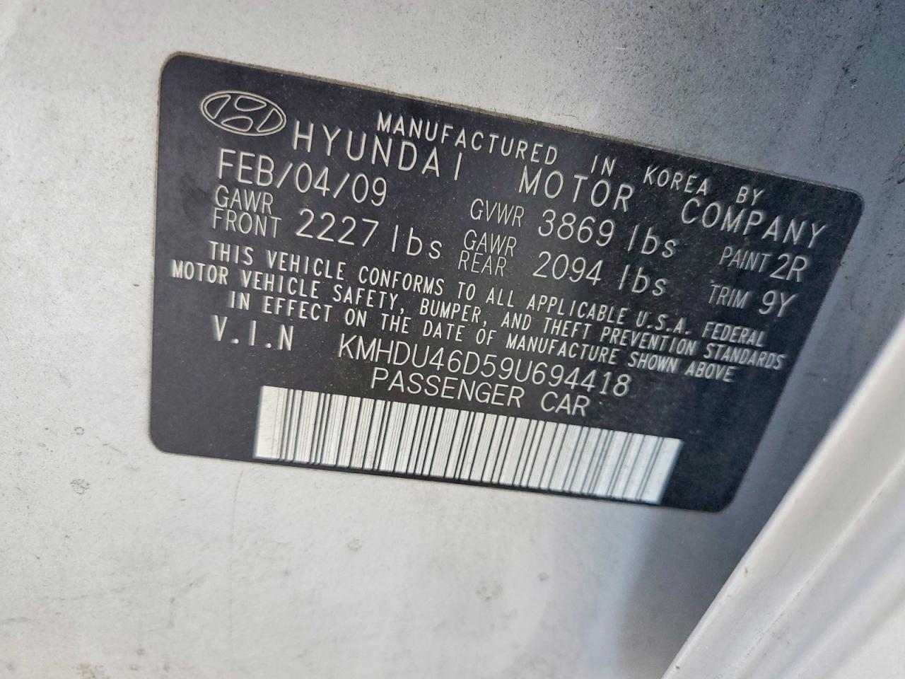 Hyundai ELANTRA Gls