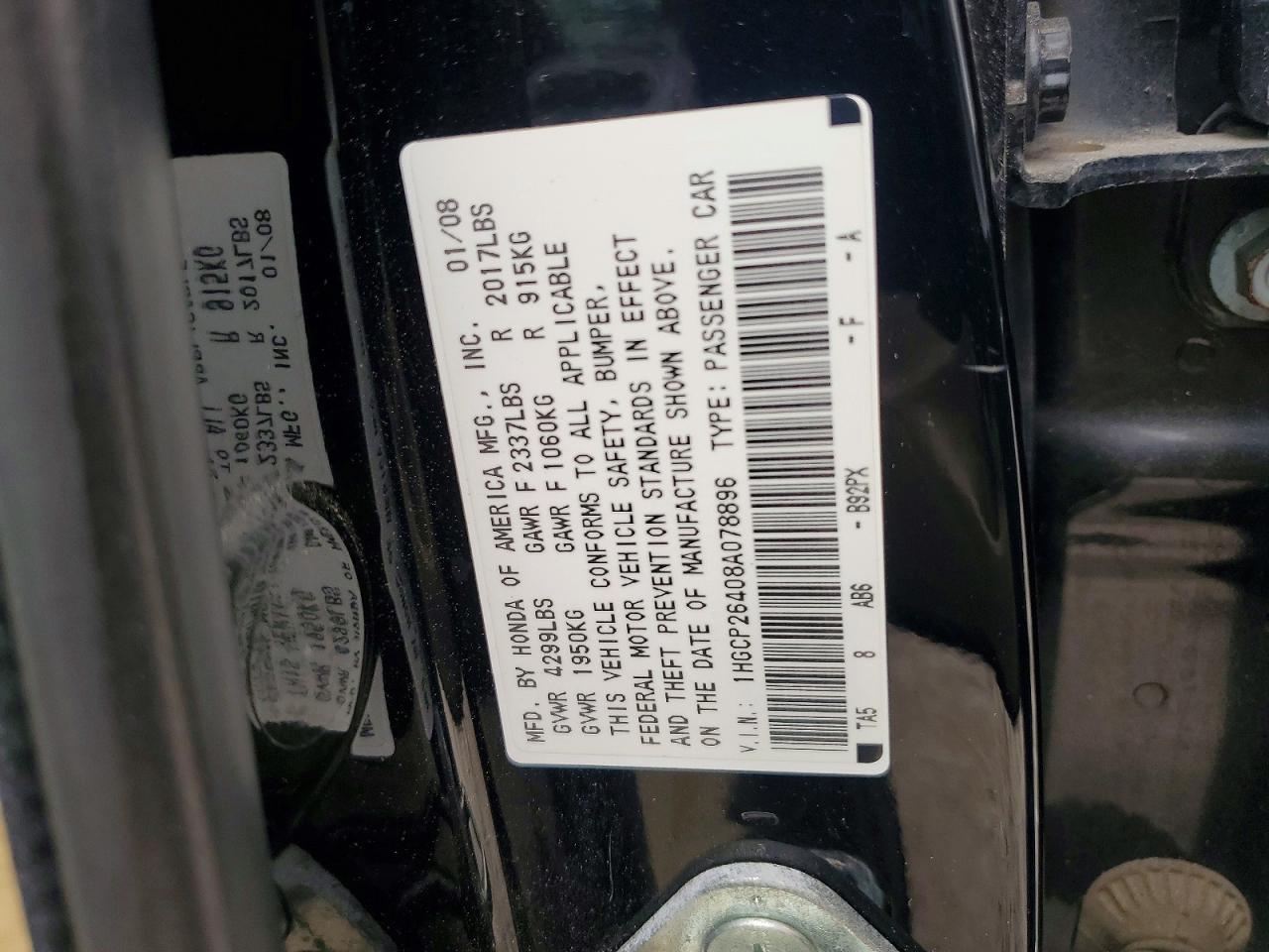 Honda Accord Lxp