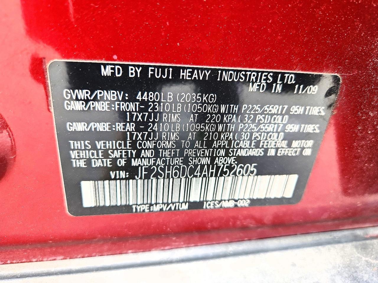 Subaru Forester 2.5x Limited