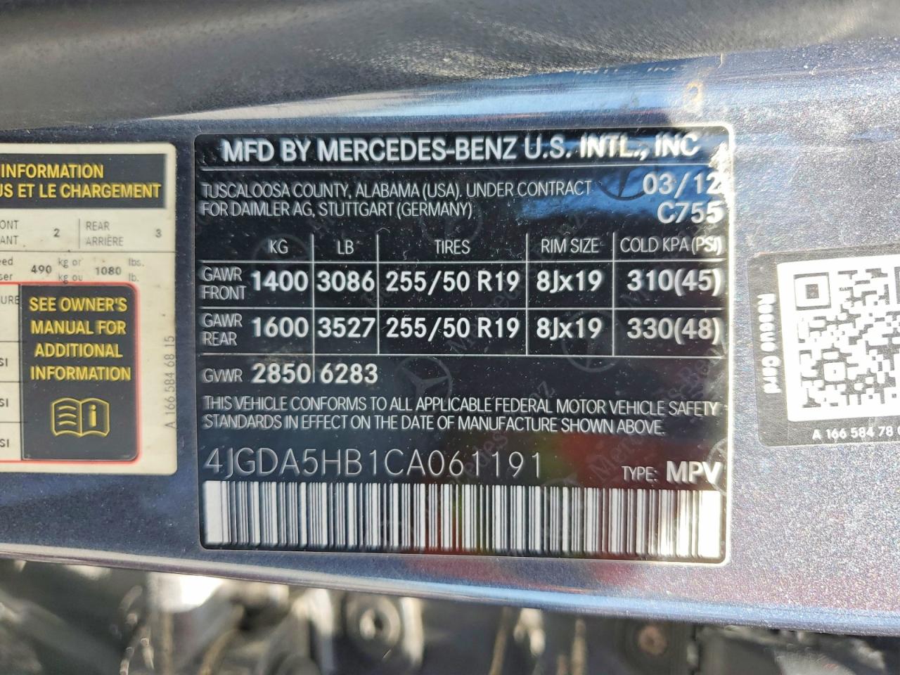 Mercedes-Benz M-Class 350 4matic