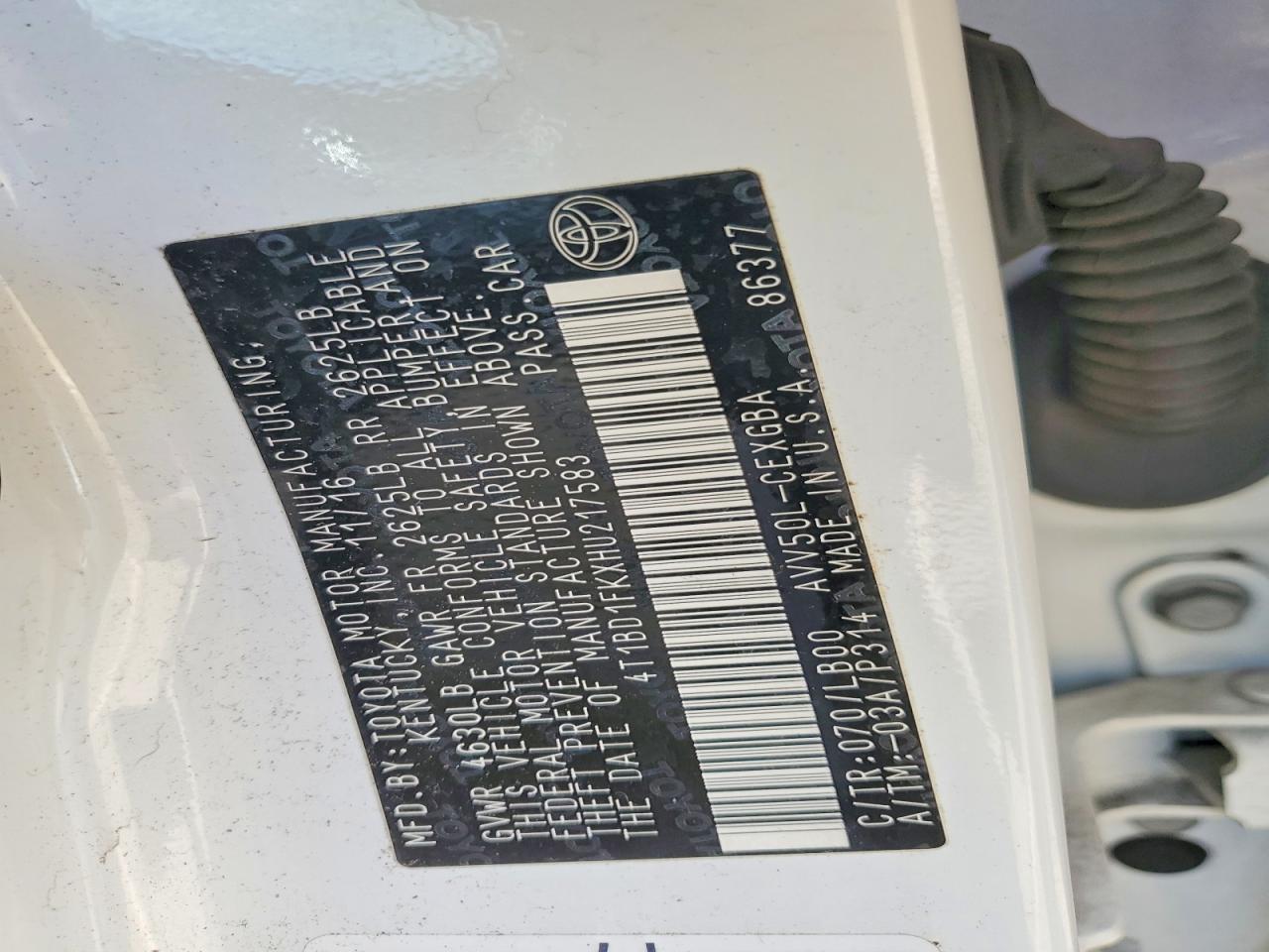 Toyota Camry Xle
