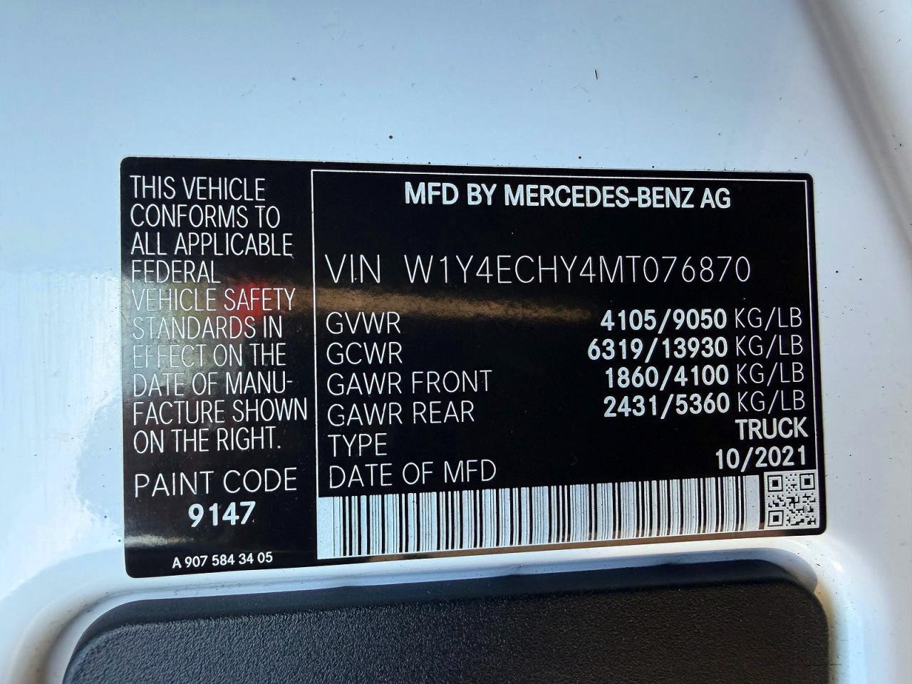 Mercedes-Benz Sprinter 2500