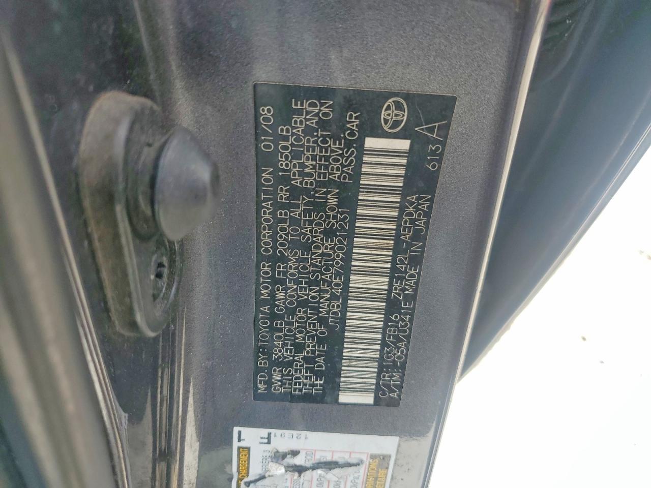 Toyota Corolla Le