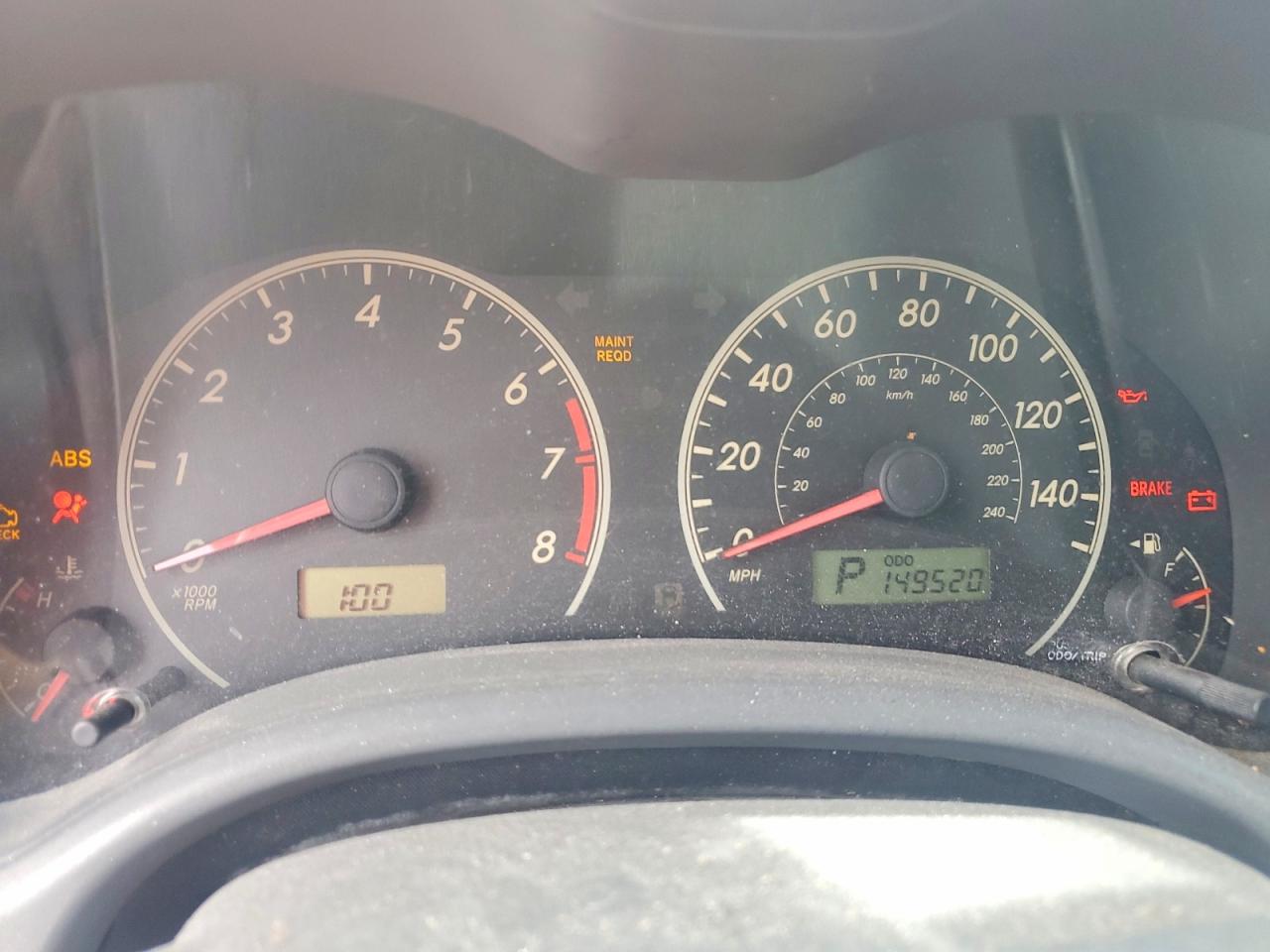 Toyota Corolla Le