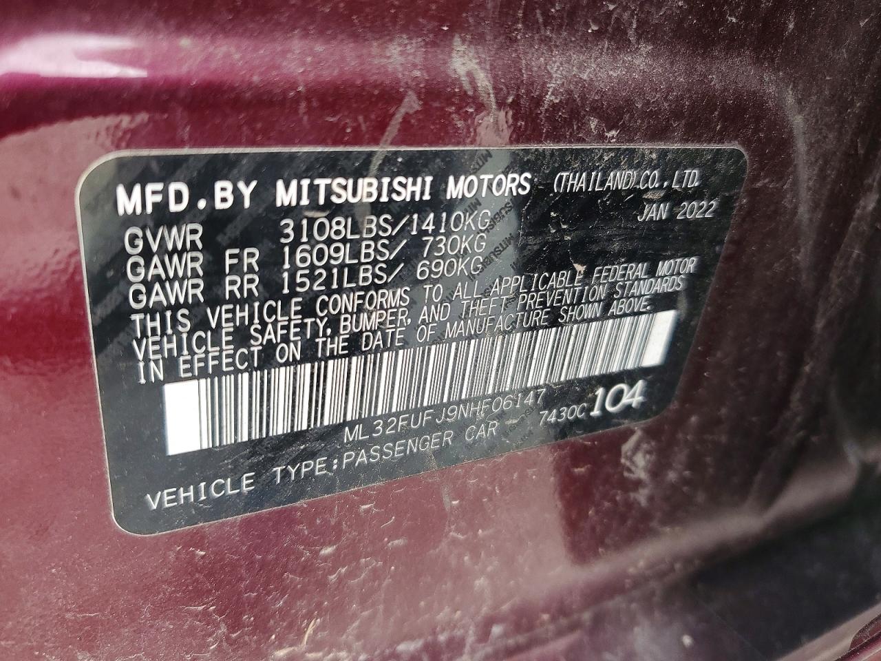 Mitsubishi Mirage G4 Es