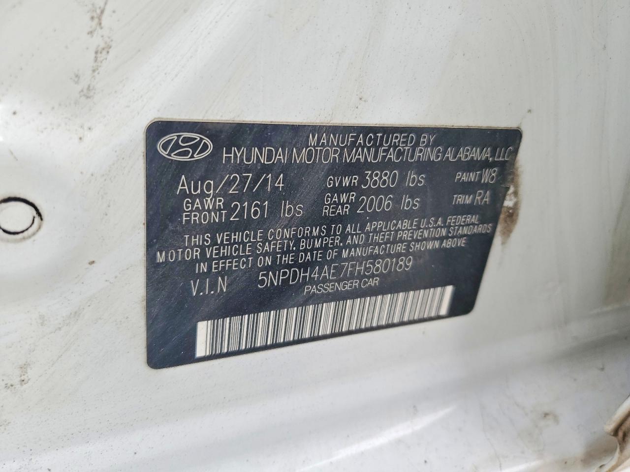 Hyundai ELANTRA Se