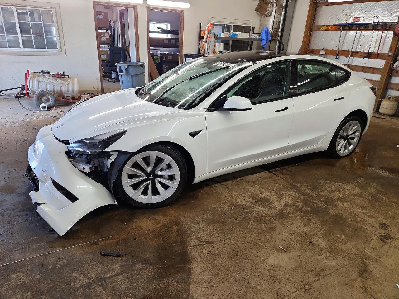 Salvage Tesla Model 3 Image