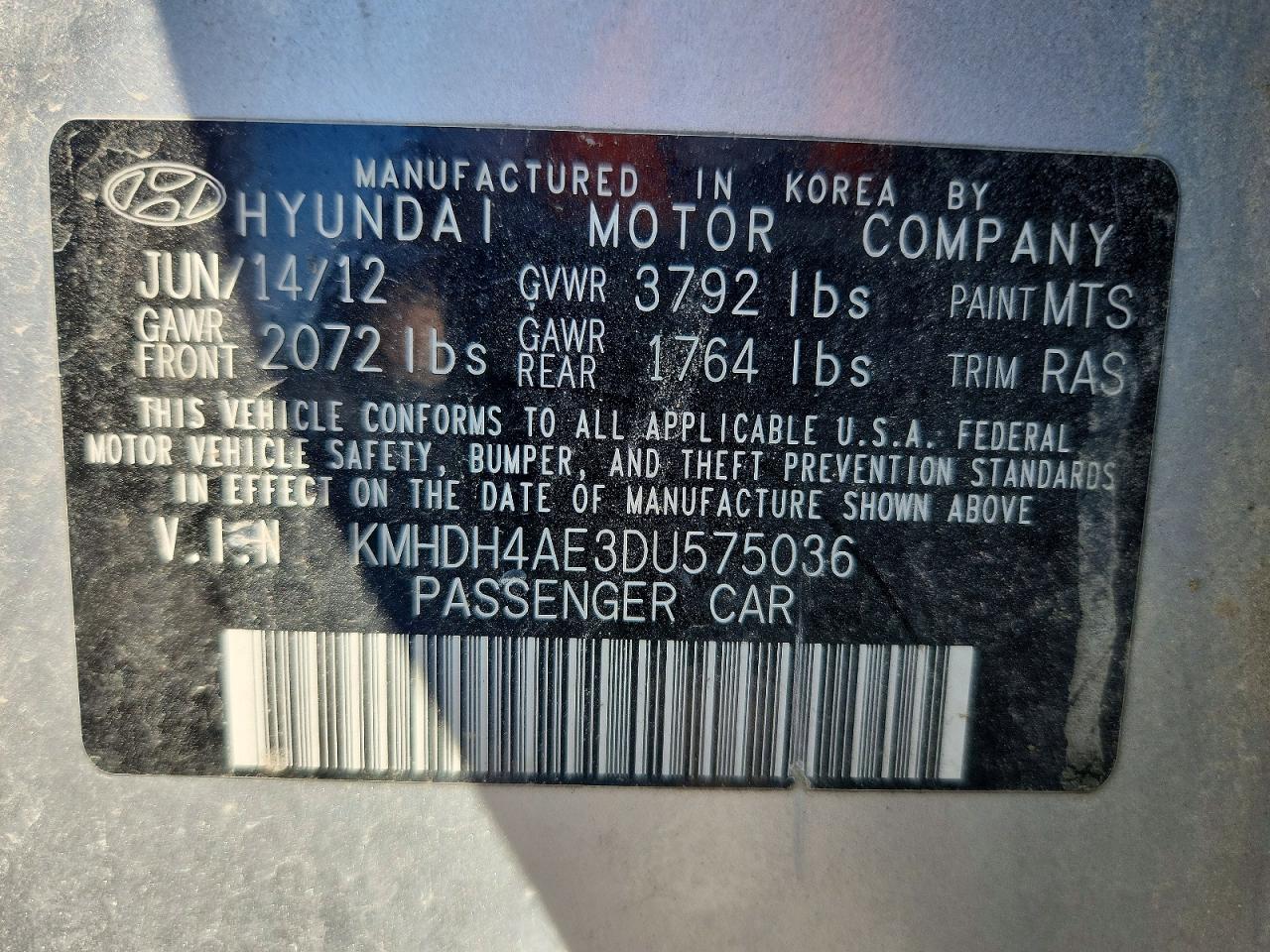 Hyundai ELANTRA Gls