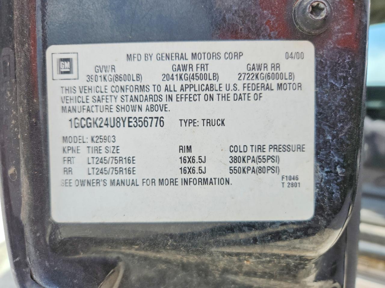 Chevrolet Silverado K2500