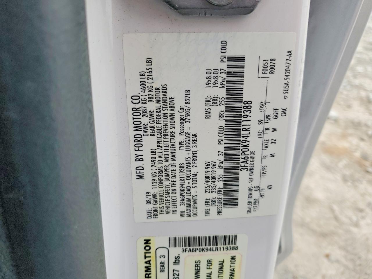 Ford Fusion Titanium