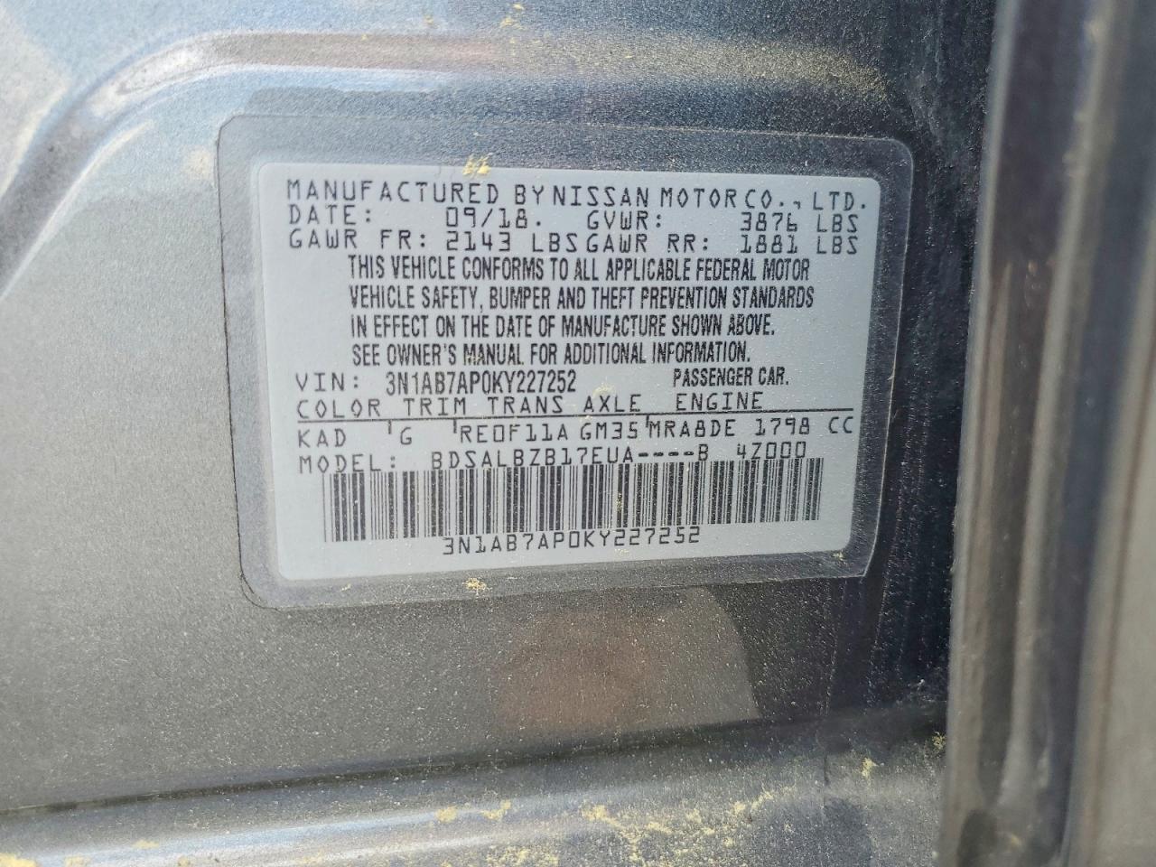 Nissan Sentra S