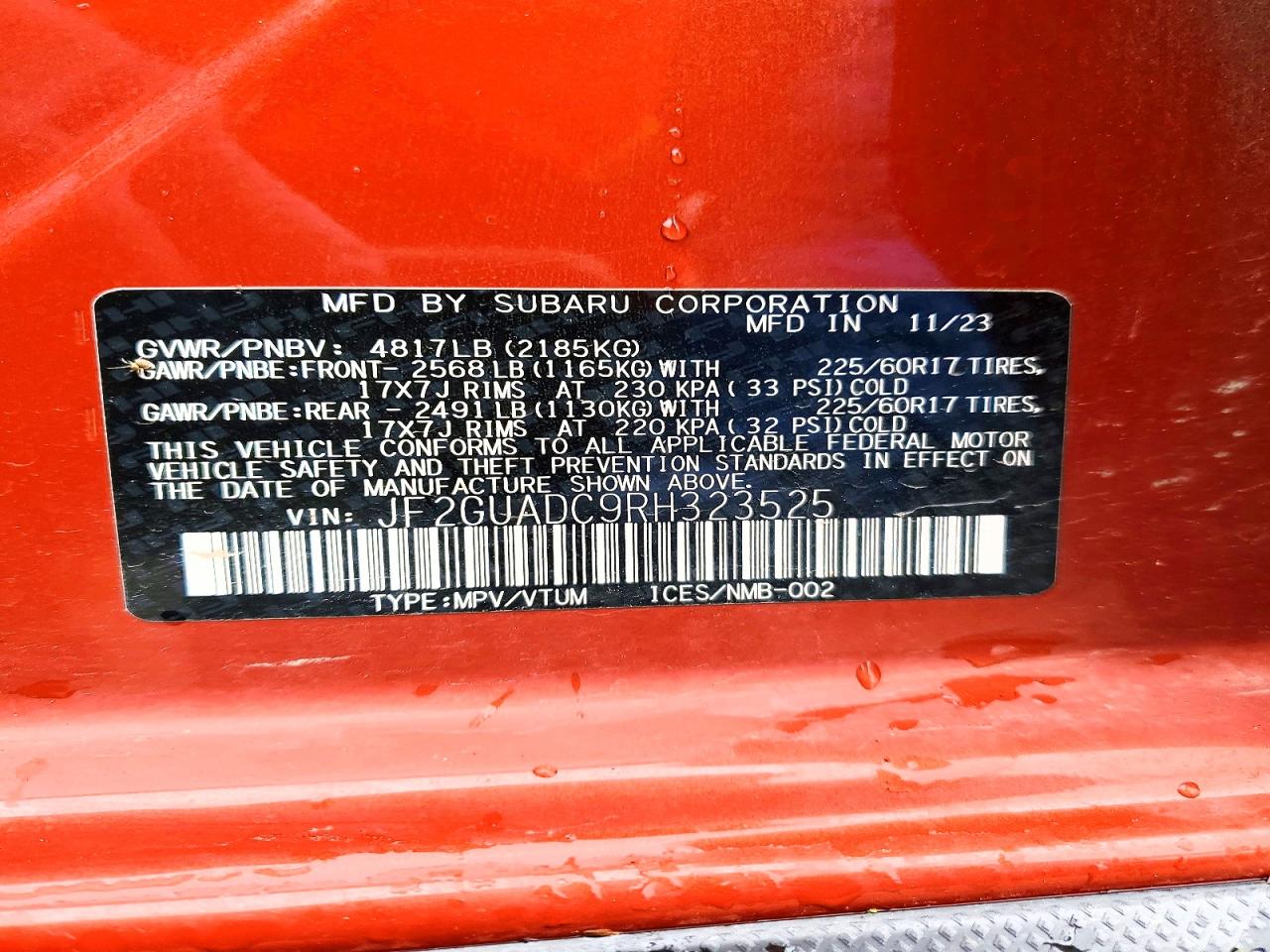 Subaru Crosstrek Premium