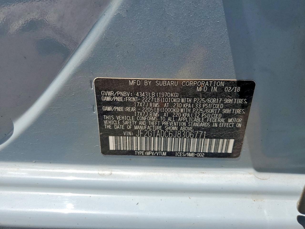 Subaru Crosstrek Premium