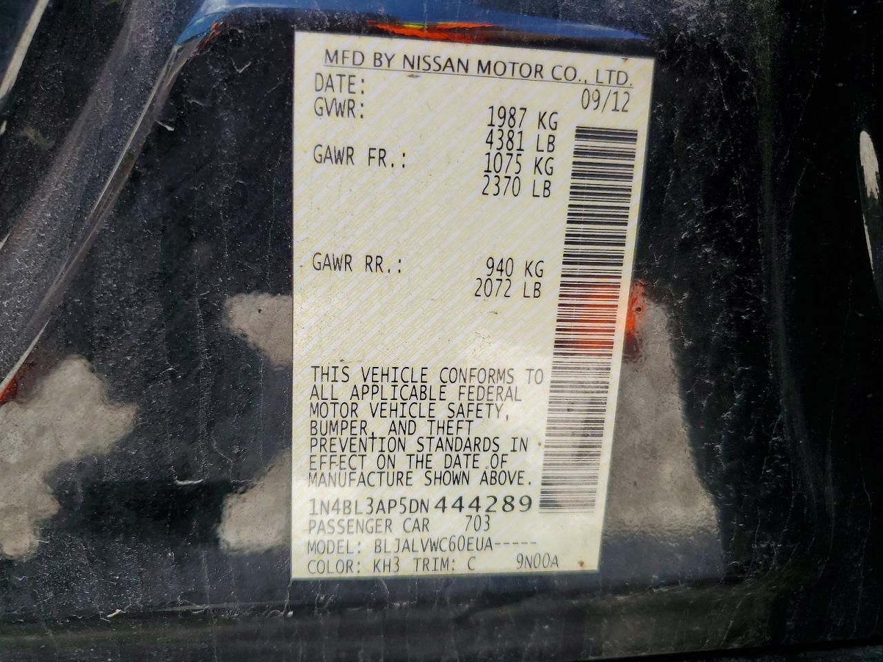 Nissan Altima 3.5 S