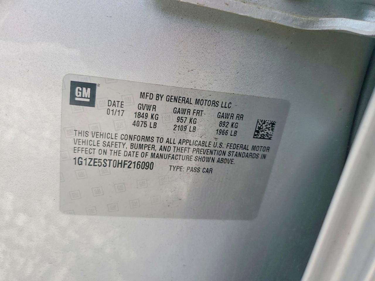 Chevrolet Malibu Lt