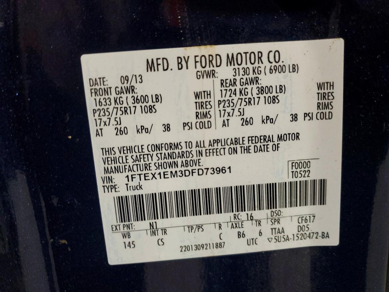 Ford F-150 Super Cab