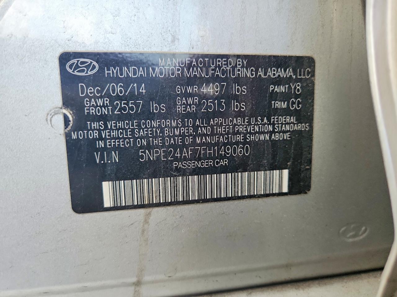 Hyundai SONATA Se