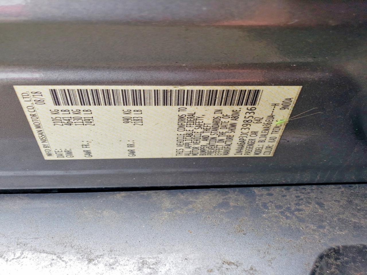 Nissan Maxima 3.5 Sl