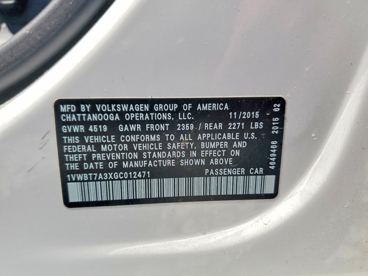 Volkswagen Passat Se