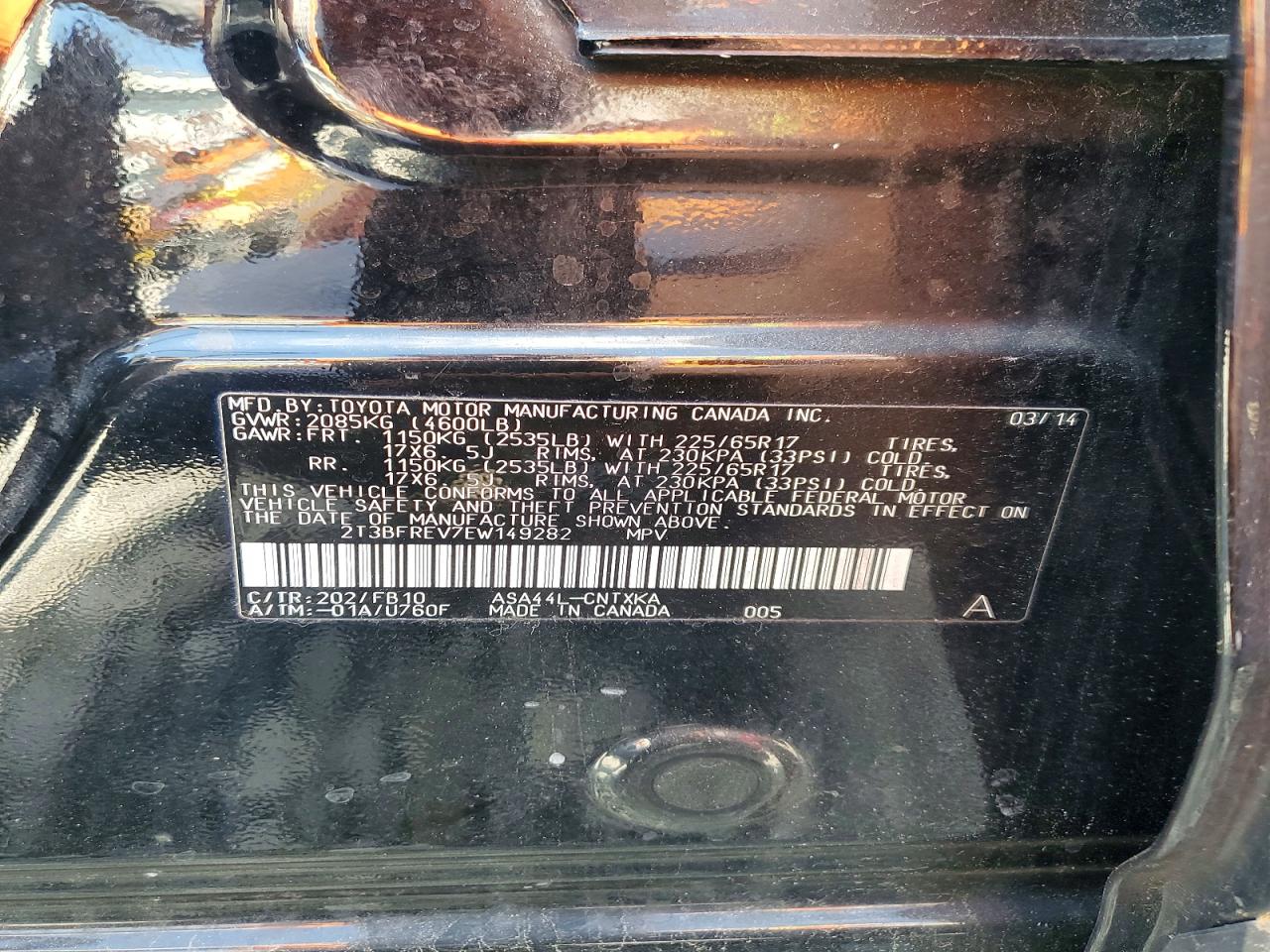 Toyota RAV4 Le
