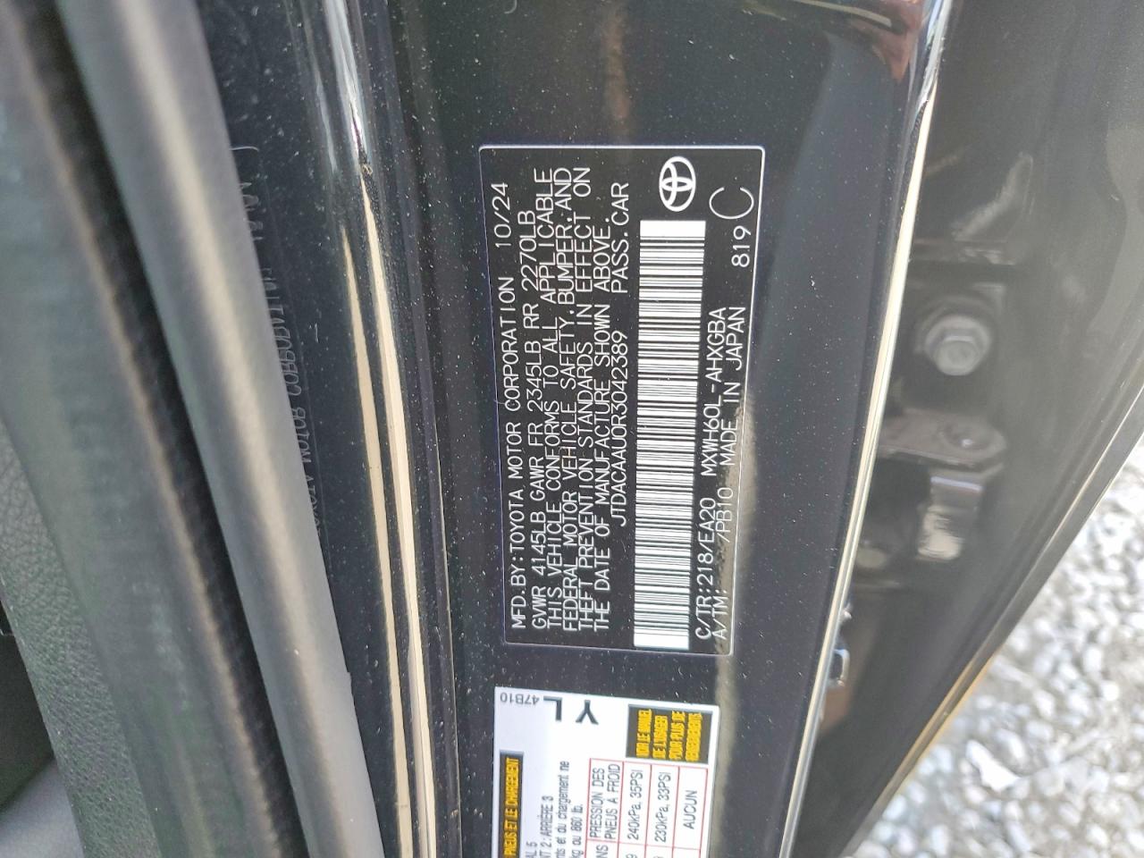 Toyota Prius Xle