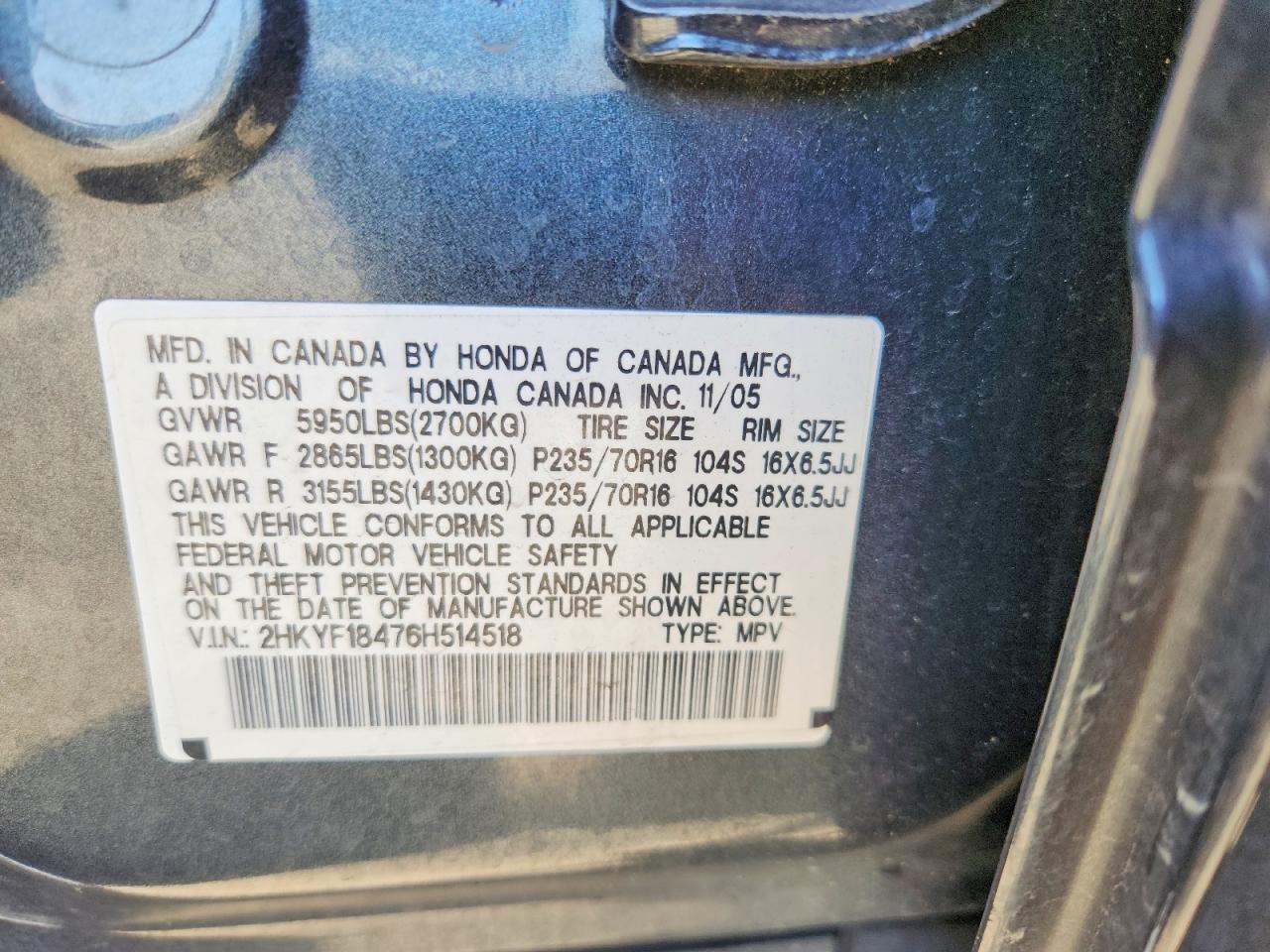 Honda Pilot Ex