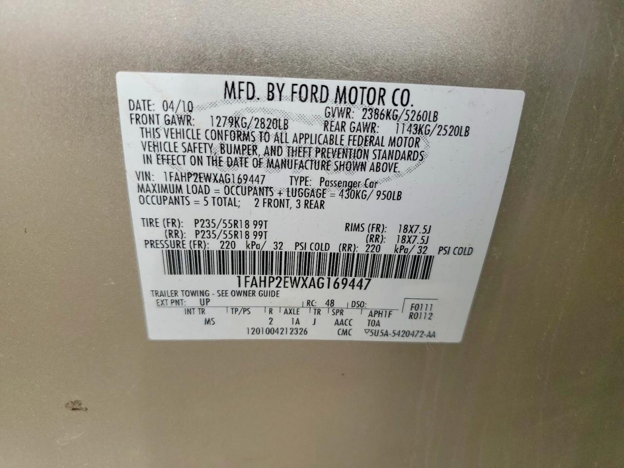 Ford Taurus Sel