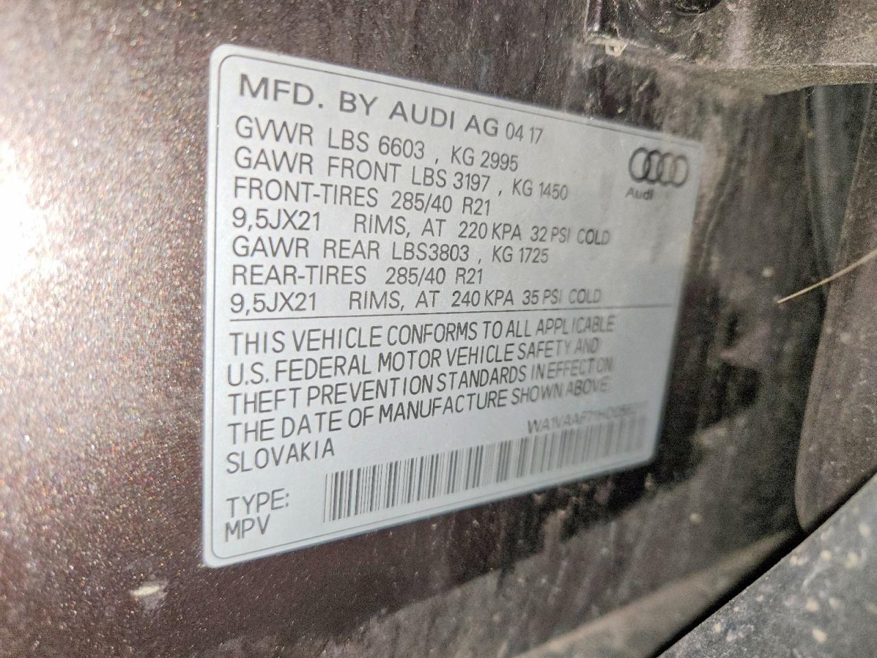 Audi Q7 Prestige