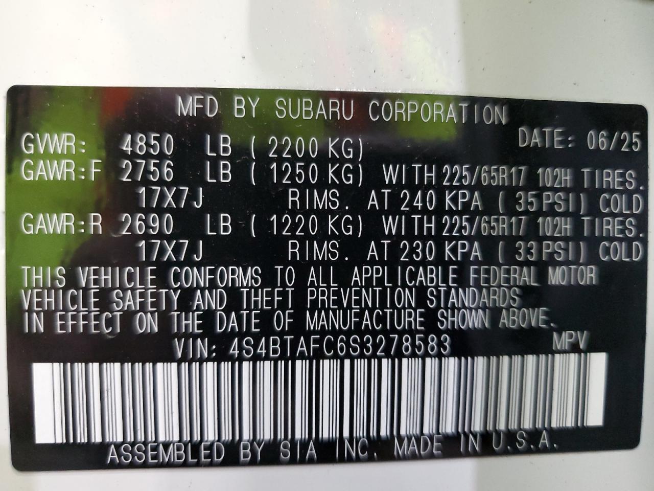 Subaru Outback Premium