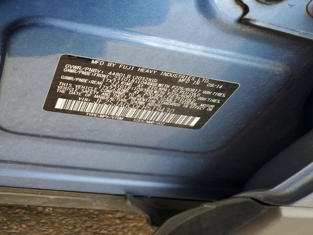 Subaru Forester 2.5i Premium