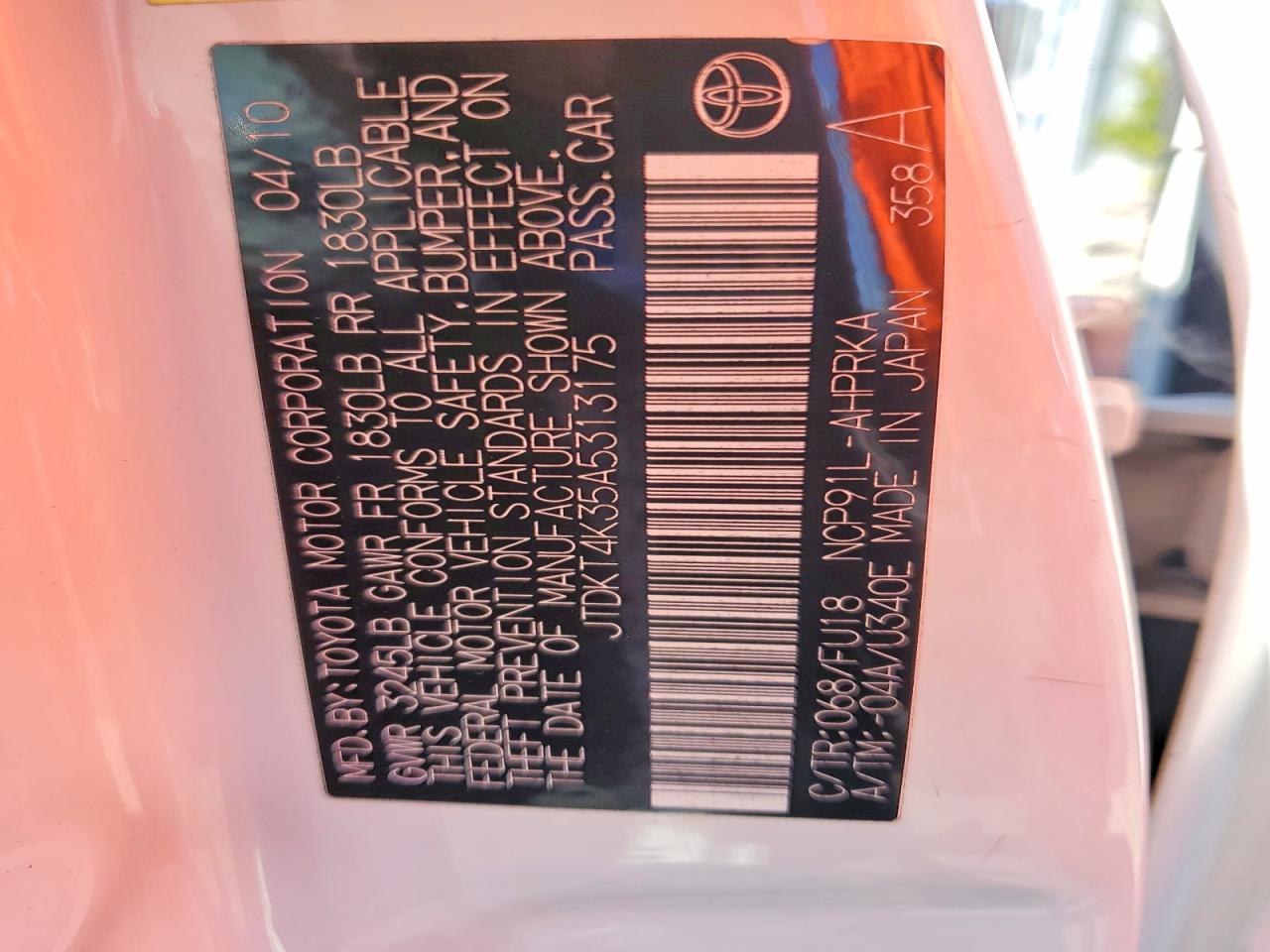 Toyota Yaris Base