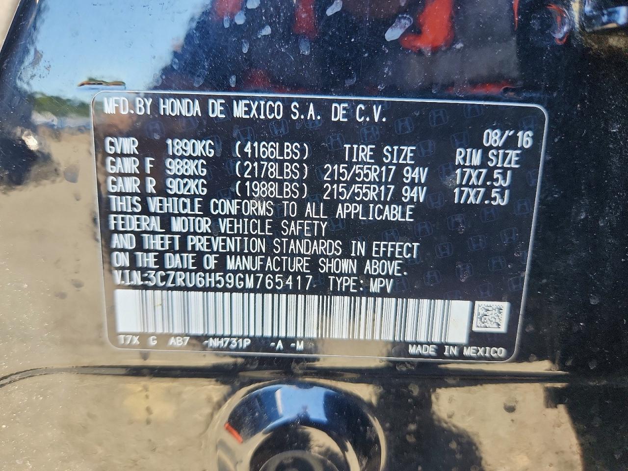 Honda HR-V Ex