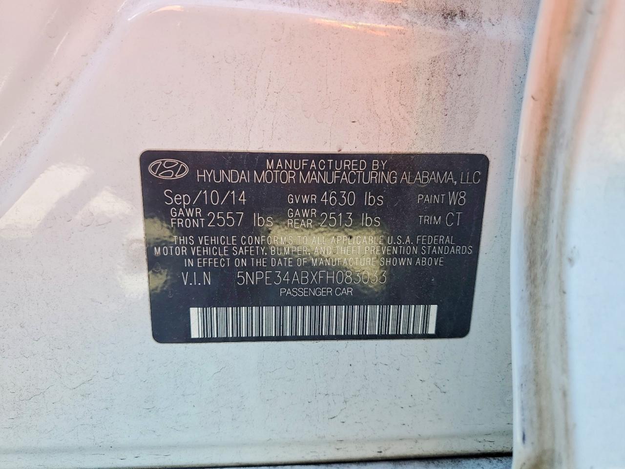 Hyundai SONATA Sport 2.0t