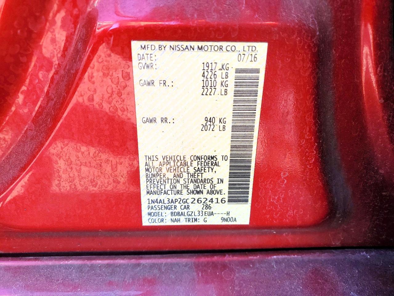 Nissan Altima 2.5